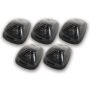 Pacer Performance 20-235S Smoke Hi-5 Cab Roof Light Kit, 99-14 Ford Style