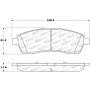Stoptech 308.07570 Street Brake Pads