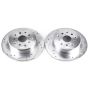 PowerStop JBR739XPR PowerStop Evolution Performance Drilled, Slotted & Plated Brake Rotor Pair