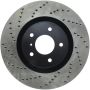 Stoptech 128.42076R Drilled Sport Brake Rotor