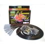 Taylor Cable 83055 Univ Thundervolt Plug Wire Set 180 deg Black