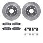 Dynamic Friction 7512-67113 Rotor Kit