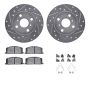 Dynamic Friction 7512-76179 Rotor Kit