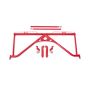 BMR Suspension HB360R 16-24 6th Gen Camaro Harness Bar - Red