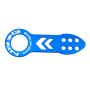 NRG Universal Front Tow Hook - Anodized Blue