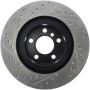Stoptech 127.34139L Slotted & Drilled Sport Brake Rotor