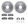 Dynamic Friction 6512-47222 Rotor Kit