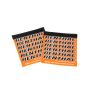 Renthal G254 Team Clean Grip - Orange/White/Black