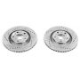 PowerStop EBR1014XPR PowerStop Evolution Performance Drilled, Slotted & Plated Brake Rotor Pair