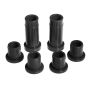 Prothane 84-88 Toyota Truck 2wd Upper/Lower Control Arm Bushings - Black