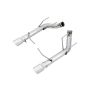 AWE Tuning S197 Mustang GT Axle-back Exhaust - Track Edition (Chrome Silver Tips)
