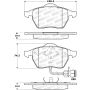 Stoptech 308.05552 Street Brake Pads - Rear