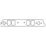 Cometic Gasket C15290-125 Cometic Chevy Gen IV BB V8 .059in CFM-20 Intake Mani Gskt Set-2.500in x 1.775in Ports