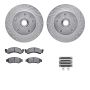 Dynamic Friction 7412-54006 Rotor Kit