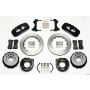 Wilwood 140-10941 AERO4 Rear P-Brake Kit 14.00in Chevy C-10 2.42 Offset 5-lug