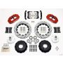 Wilwood 140-10486-DR Narrow Superlite 6R Front Hub Kit 14.00in Drill Red 70-78 Camaro