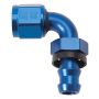 Russell 624180 Performance -10 AN Twist-Lok 90 Degree Hose End (Blue)