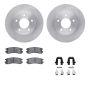 Dynamic Friction 6512-52022 Rotor Kit