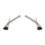 Remark 2017+ Infiniti Q60 Axle Back Exhaust w/Burnt Stainless Double Wall Tip
