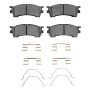 Dynamic Friction 1551-0637-01 Brake Pad Kt
