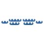MOROSO MOR72160 Blue Spark Plug Wire Separator