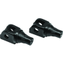 Kuryakyn 8948 Taper Driver Peg Adaptor Black