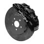 Wilwood 140-15434-CSIC SX6R WCCB Carbon-Ceramic 10-14 Chevy Camaro Front Big Brake Kit - Black