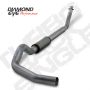 Diamond Eye Performance K5216S Diamond Eye KIT 5in TB SGL SS: 94-02 DODGE CUMMINS 5.9L