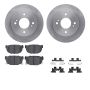 Dynamic Friction 6512-67166 Rotor Kit