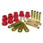 Prothane 67-81 Chevy Camaro HD Shackle Bushings - Red