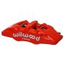 Wilwood 120-13434-RD Caliper-Forged Dynapro 6 5.25in Mount-Red-R/H 1.62/1.12/1.12in Pistons 0.81in Disc
