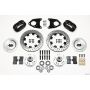 Wilwood 140-7017-BD Forged Dynalite Front Kit 12.19in Drilled 71-80 Pinto/Mustang II Disc & Drum