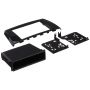 Metra 99-7016GHG Single DIN Dash Kit for Select 2014 and Mitsubishi Mirage Vehicles (Charcoal)