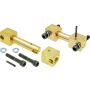 RockJock TJ/LJ Shock Bar Pin Eliminator Kit Rear Pair