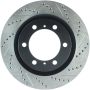 Stoptech 127.44174L Slotted & Drilled Sport Brake Rotor