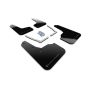 Rally Armor MF50-UR-BLK/DGRY Black Mud Flap/Dark Grey Logo