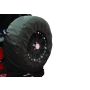 Rampage 1999-2019 Universal Tire Cover With 17 Inch Window - Black Diamond