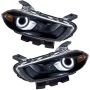 Oracle Lighting 7169-001 SMD Pre-Assembled Headlights, Halogen, Black, White