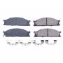 PowerStop 17-333 PowerStop - Z17 Low-Dust Ceramic Brake Pads with Hardware