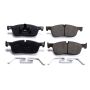 PowerStop 17-1838 PowerStop - Z17 Low-Dust Ceramic Brake Pads with Hardware