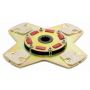 McLeod Disc Racing Only Sprung Hub Flat 4 Paddle 10.5in X 1-3/8 X 10 Spl