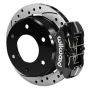 Wilwood 140-16711-D 63-87 C10/C15 DynaPro FDPLP Black Calipers 11in x .81in D/S Rotors 6-Lug Rear Disc Brake Kit