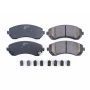 PowerStop 17-844 PowerStop - Z17 Low-Dust Ceramic Brake Pads with Hardware