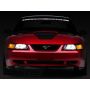Raxiom 42011 99-04 Ford Mustang Axial Series OE Style Headlights- Chrome Housing (Clear Lens)