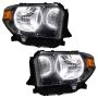 Oracle Lighting 7204-001 SMD Pre-Assembled Headlights, Dual Halo Kit, White