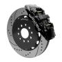 Wilwood 140-15705-D AERO6 Front Big Brake Kit 14.00in Drilled Black Rotor - 97-13 Chevrolet Corvette C5/C6/Z06