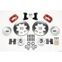 Wilwood 140-10440-R Forged Dynalite Front Kit 12.19in Red 74-80 Pinto/Mustang II Disc Spindle only