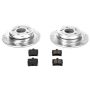PowerStop K368 Z23 Daily Driver Carbon-Fiber Ceramic Brake Pad and Drilled & Slotted Rotor Kit