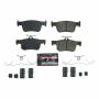 PowerStop Z23-2102 PowerStop - Z23 Daily Driver Carbon-Fiber Ceramic Brake Pads with Hardware Kit