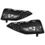 SPYDER 5087164 OEM Style Fog Lights w/Universal Switch - Clear